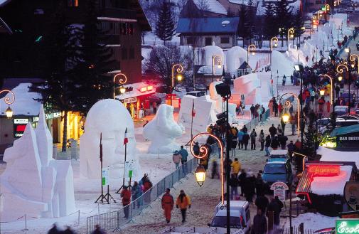 <p>Les Sculptures sur Neige à Valloire</p>